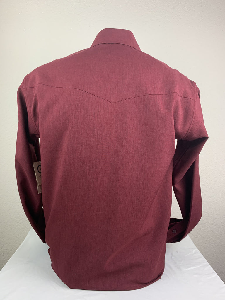 CR RanchWear Physical Men's CR SunSmart Burgundy