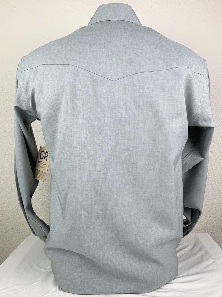 CR RanchWear Physical Men's CR SunSmart Light Gray