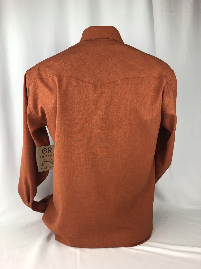 CR RanchWear Physical Men's CR SunSmart Rust