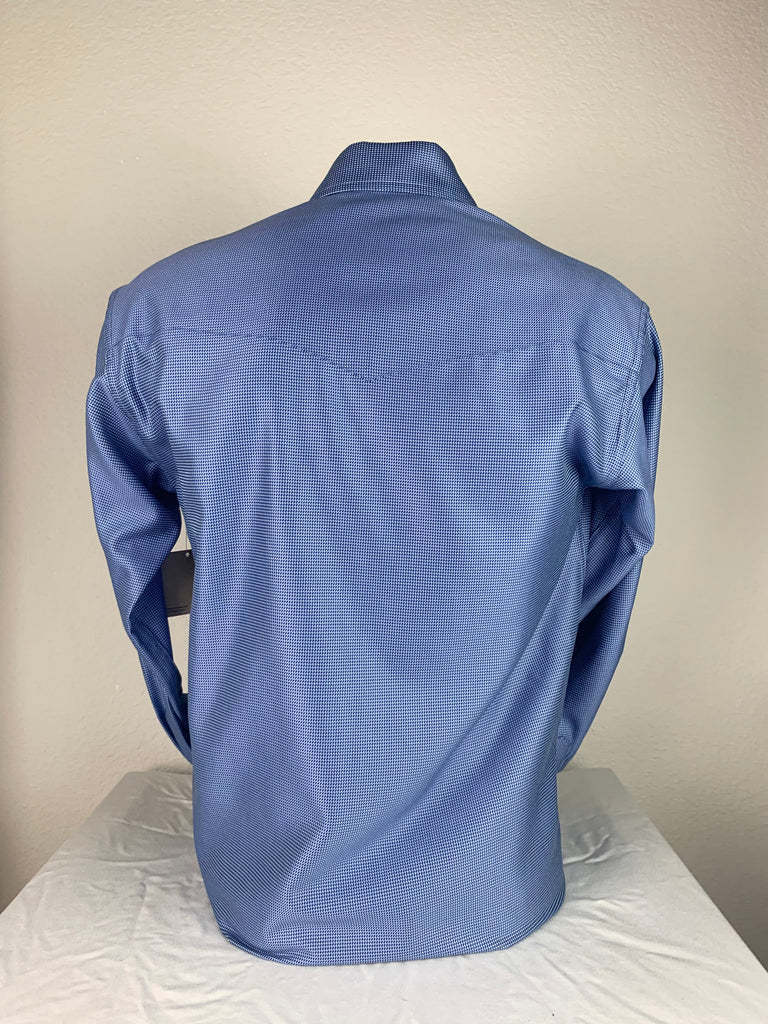 CR RanchWear Physical Men's CR Western Pro Blue Jazz Italian Cotton