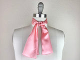 CR RanchWear Physical Rectangle (35x7in) CR Soft Pink Silk Scarf