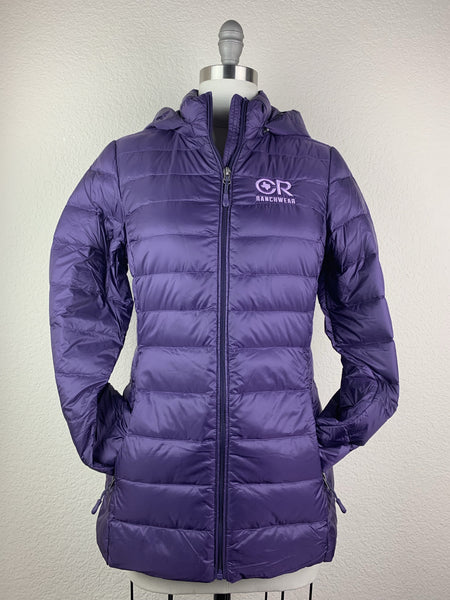Buy Women's CR Eggplant Down Jacket at CR RanchWear for only $99.00