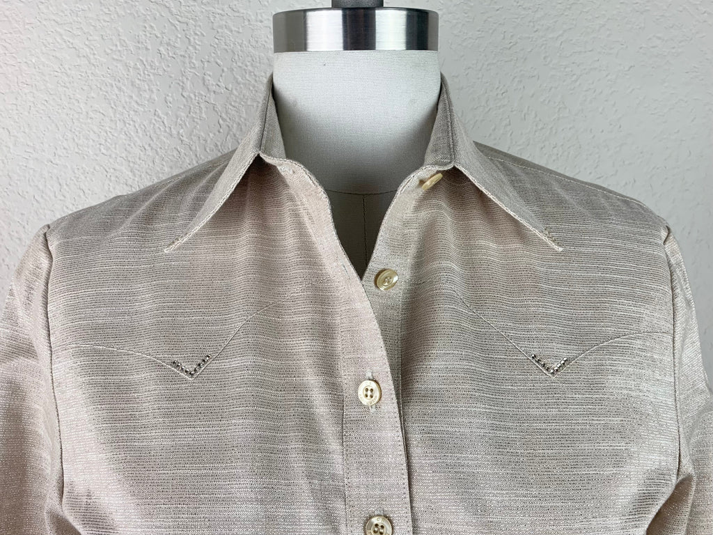 CR RanchWear Shirts & Tops CR Western Pro Sparkling Champagne