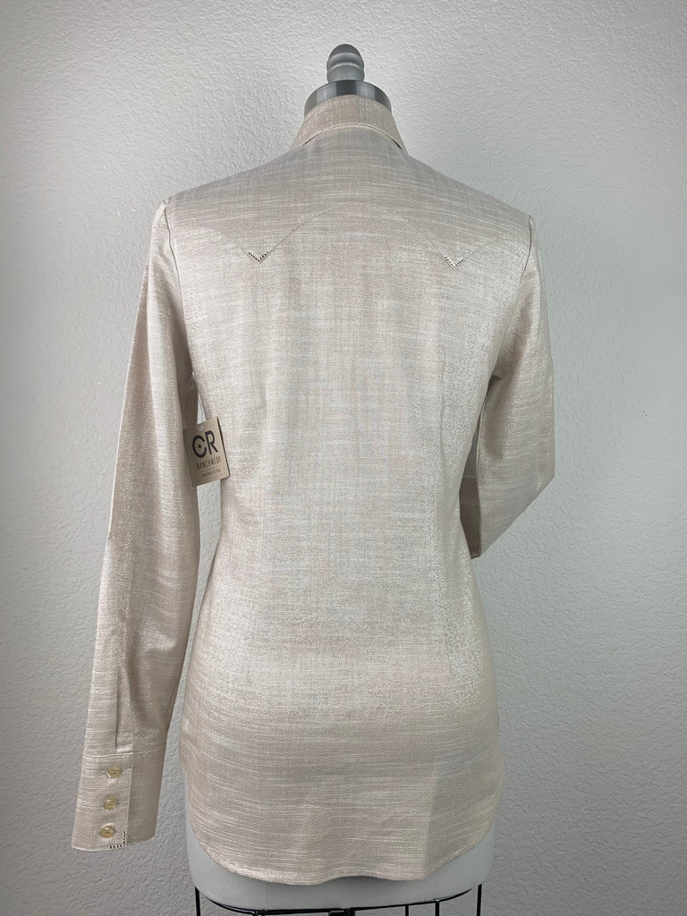 CR RanchWear Shirts & Tops CR Western Pro Sparkling Champagne