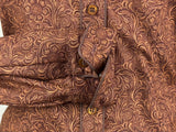 CR Tradition Brown Western Floral