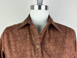 CR Tradition Brown Western Floral