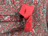 CR Tradition Coral and Chocolate Paisley Perfection- FINAL SALE