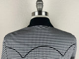 CR Western Pro Black and White Houndstooth with Black Contrast