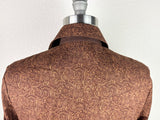 CR Tradition Tooled Leather Brown- FINAL SALE