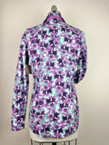 CR Tradition Purple Watercolor Floral- FINAL SALE