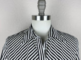 CR RanchWear Apparel & Accessories CR Simply Stated Black and White Bengal Stripe