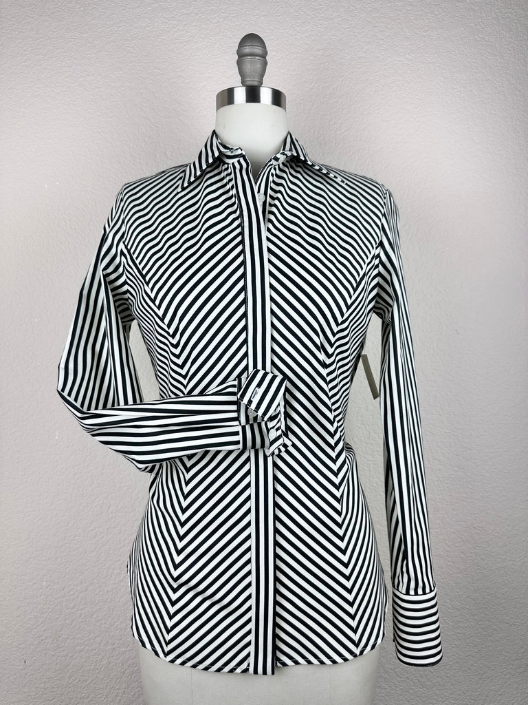 CR RanchWear Apparel & Accessories CR Simply Stated Black and White Bengal Stripe