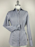 CR RanchWear Apparel & Accessories CR Simply Stated Blue, Brown and White Stripe Italian Cotton