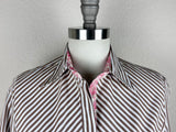 CR RanchWear Apparel & Accessories CR Simply Stated Brown and White Bengal with Pink Paisley