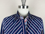 CR RanchWear Apparel & Accessories CR Simply Stated Nautical Stripes with Blue Paisley