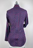 CR RanchWear Apparel & Accessories CR Simply Stated Navy and Red Stripe Italian Cotton