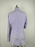 CR RanchWear Apparel & Accessories CR Simply Stated Purple and White Bengal with Floral Contrast