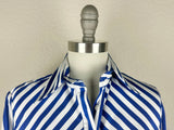 CR RanchWear Apparel & Accessories CR Simply Stated Royal and White Bengal Stripe