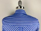 CR RanchWear Apparel & Accessories CR Simply Stated Royal Blue and White Stripe