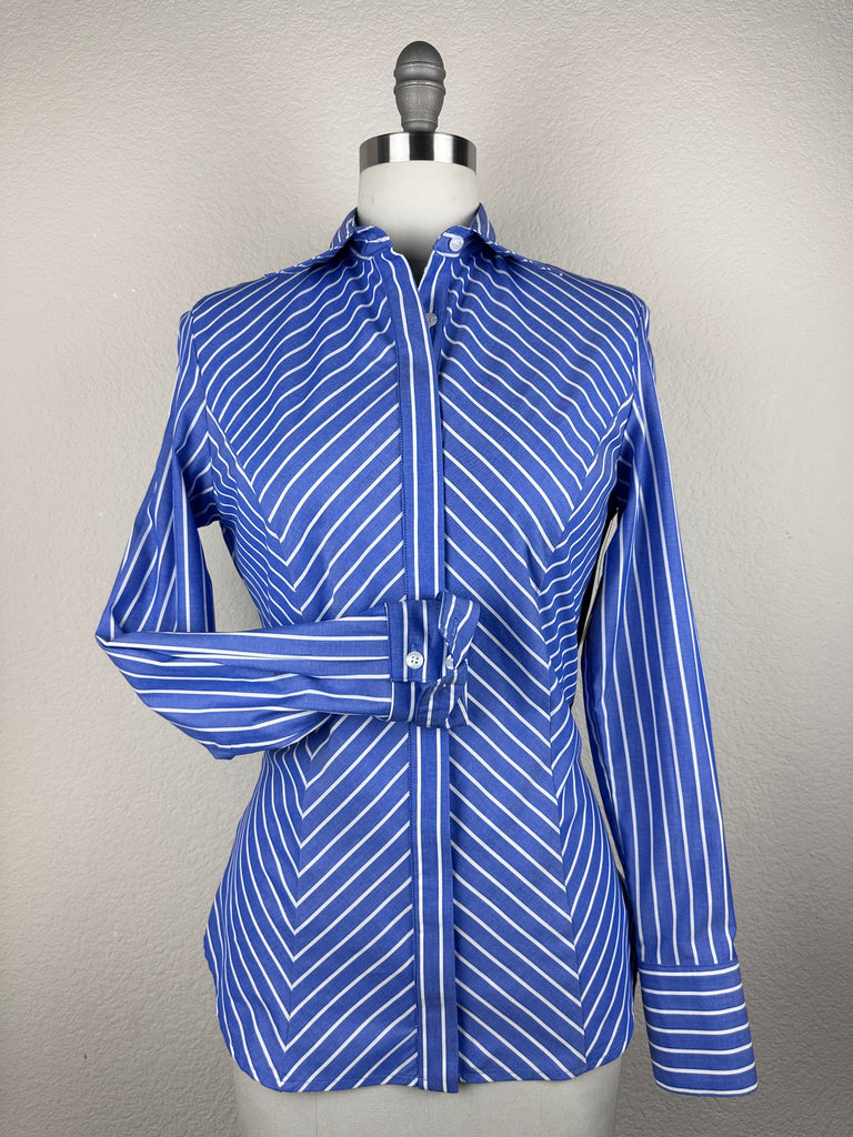 CR RanchWear Apparel & Accessories CR Simply Stated Royal Blue and White Stripe