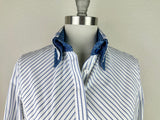 CR RanchWear Apparel & Accessories CR Statement Blue and White Pinstripe