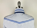 CR RanchWear Apparel & Accessories CR Statement Blue and White Pinstripe