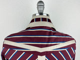 CR RanchWear Apparel & Accessories CR Statement Maroon, Navy and Champagne Stripe