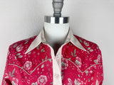 CR RanchWear CR Western Pro Crimson Wildflower