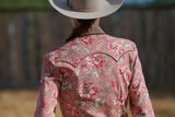 CR RanchWear CR Western Pro Dusty Rose Floral