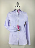 CR RanchWear CR Western Pro Lavender Gingham Garden