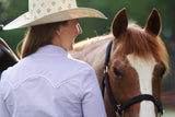 CR RanchWear CR Western Pro Lavender Gingham Garden