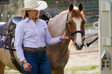 CR RanchWear CR Western Pro Lavender Gingham Garden