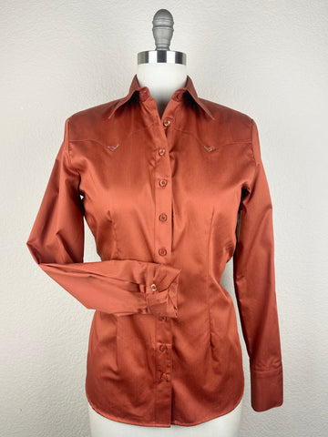 CR RanchWear CR Western Pro Rust Cotton Sateen