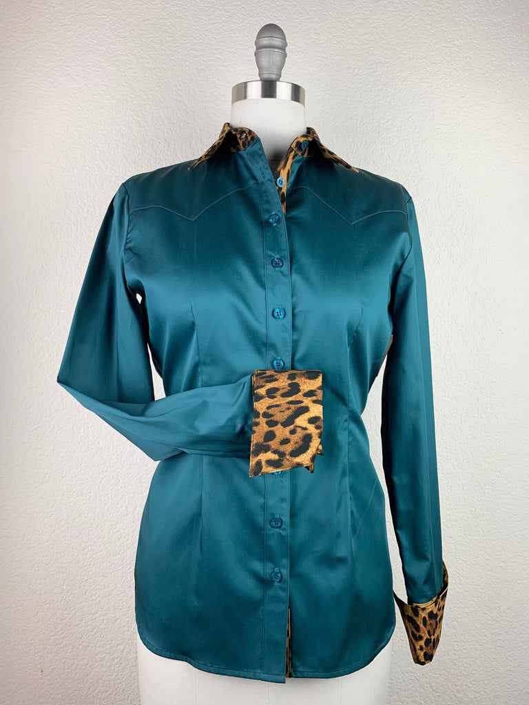 CR RanchWear Physical CR Classic Wild about Leopard Teal