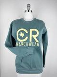 CR RanchWear Physical CR Crewneck Sweatshirt- Blue Spruce