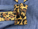 CR RanchWear Physical CR Retro Ranch Dark Denim with Leopard