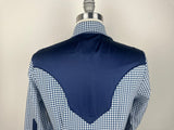 CR RanchWear Physical CR Retro Ranch Navy and White Houndstooth