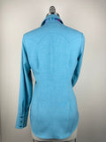 CR RanchWear Physical CR Sun Savvy Aqua with Gemstone Wildflowers - FINAL SALE