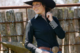 CR RanchWear Physical CR Sun Savvy Black with Black and White Houndstooth
