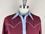 CR RanchWear Physical CR Sun Savvy Burgundy with Periwinkle Contrast