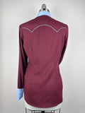 CR RanchWear Physical CR Sun Savvy Burgundy with Periwinkle Contrast