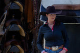 CR RanchWear Physical CR Sun Savvy Midnight Peonies
