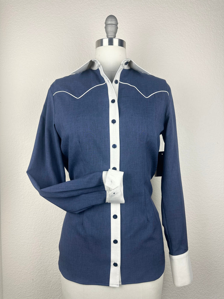 CR RanchWear Physical CR Sun Savvy Navy with Driftwood Contrast