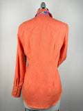 CR RanchWear Physical CR Sun Savvy Orange with Funky Floral- FINAL SALE