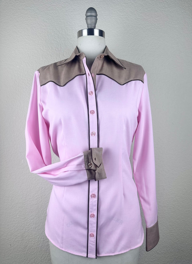 CR RanchWear Physical CR Sun Savvy Petal with Toasted Almond Contrast- FINAL SALE