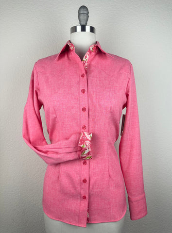 CR RanchWear Physical CR Sun Savvy Punch with Pink Tulip Paisley - FINAL SALE