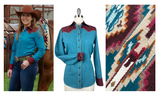 CR RanchWear Physical CR Sun Savvy Teal with Burgundy