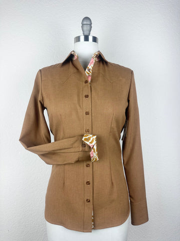 CR RanchWear Physical CR Sun Savvy Whiskey Wildflower- FINAL SALE