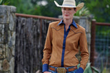 CR RanchWear Physical CR Sun Savvy Whiskey with Navy Contrast