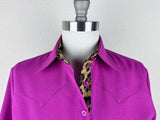 CR RanchWear Physical CR Sun Savvy Wild About Leopard Raspberry